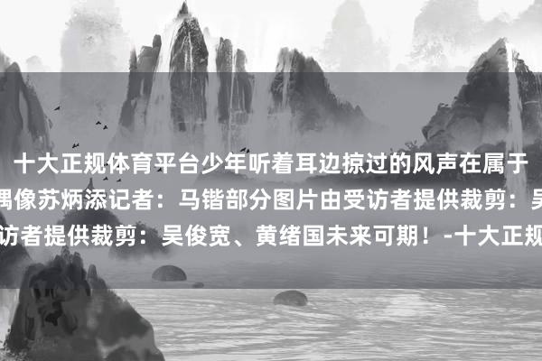 十大正规体育平台少年听着耳边掠过的风声在属于你的赛说念上追逐你的偶像苏炳添记者：马锴部分图片由受访者提供裁剪：吴俊宽、黄绪国未来可期！-十大正规体育平台